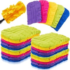 40-Pc Reusable Feather Duster Refills – Dark Color
