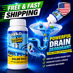 Fast Drain Remover Hot Sink Pipe Dredge Quick Foaming Cleaner 3.9 oz/ 110 g USA
