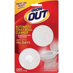 Iron Out Automatic Toilet Bowl Cleaner, 2 Use AT12T Iron Out AT12T 076168001036
