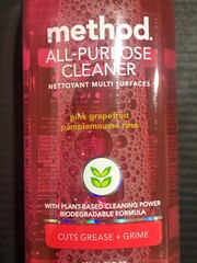 (2 PK) Method All-Purpose Cleaner Pink Grapefruit 28 OZ Bottle 00010 FREE SHIP