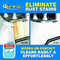 StarBrite Rust Stain Remover Spray 22 oz Case of 6 Dissolve Corrosion 089222