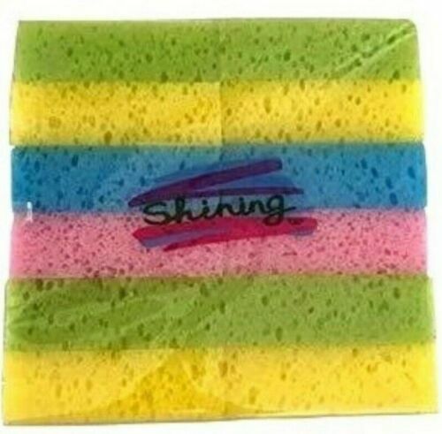 12 Pieces Shining Multi-Use Cleaning Sponge Kitchen 4.5″x 2.5″ Wholesale