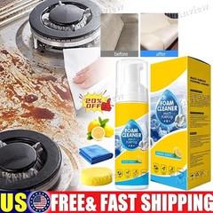 4-in-1 Multi-Enzyme Foam Cleaner, All-Purpose Spray 5oz with Sponge & Towel