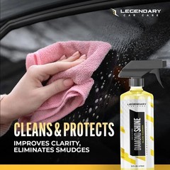 Legendary Glass Cleaner 16oz – Auto Window Cleaner Spray for Car Windows & Wi…