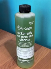 NEW NU-CALGON NICKEL-SAFE ICE MACHINE CLEANER 16 OZ #4287-34