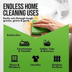 30% Vinegar Concentrated Extra Strength — All Purpose Cleaner for Home, Garde…