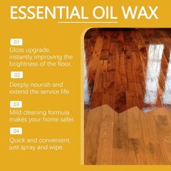 Beeswax Wood Polish Spray Multifunctional Cleaner for Home Kitchen Livingroom US