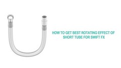 Short Tube Assembly for CPAP, Hose Supplies, Includes Swivel & Elbow Connector