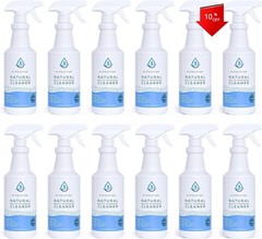 NEW,Natural Multipurpose Surface Cleaner, 32 fl oz Spray Bottles, 12 Pack