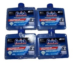 Lot Of 4 X 8.45 FL.OZ New FINISH DISHWASHER CLEANER