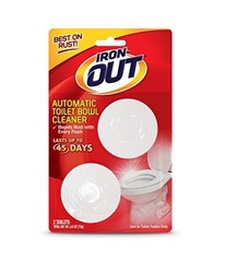 Iron OUT Automatic Toilet Bowl Cleaner, 2 Tablets