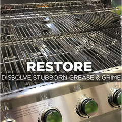Weiman No Scent Oven & Grill Cleaner 24 oz. Liquid (Pack of 6) – 2-In-1 Cleaner