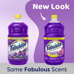 Multi-Purpose Cleaner & Floor Cleaner, 2X Concentrated, Lavender Scent, 56 Fluid