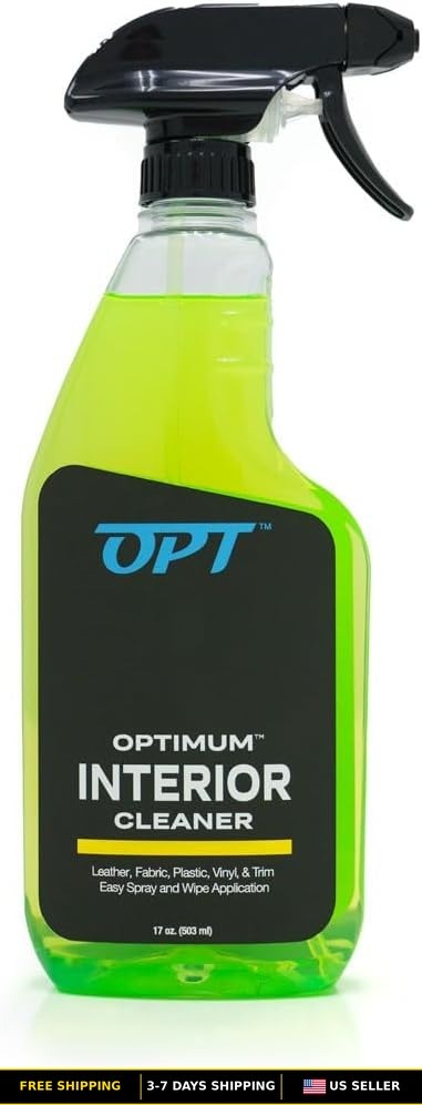 Versatile Car Interior Cleaning Spray – Safe for Leather and Upholstery