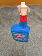 Windex Outdoor Glass & Patio Cleaner, 32 Fl. Oz., Connects to Hose End