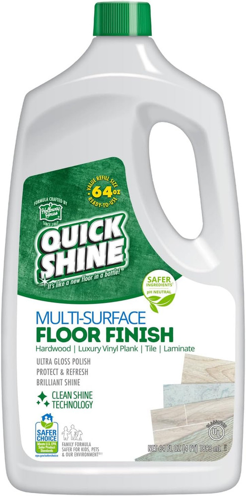Multi Surface Floor Finish 64Oz | Cleaner & Polish to Use on Hardwood, Laminate,