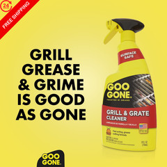Goo Gone Grill and Grate Cleaner Spray (2 Pack) Cleans 24 Fl Oz (Pack of 2)