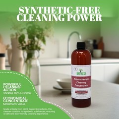 Aromatherapy Cleaning Concentrate 16 oz | All-Purpose Plant-Based Cleaner, Pet-S
