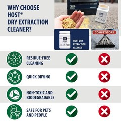 HOST® Dry Extraction Cleaner – Natural, Non-Toxic, Biodegradable Cleaning Com…