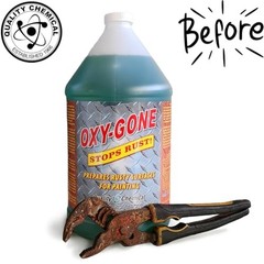 Quality Chemical Oxy-Gone Rust Remover Metal Treatment Paint Prep 1 Gallon 128oz