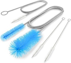 Flexible Drain Brush, 66 Inch Long Double Ended Hose Pipe and 58 Inch Tube Cl…