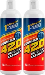 Formula 420 Cleaner – Glass, Metal Pyrex and Ceramic – 12 Oz. Bottles (2 Pack)