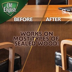 Old English Lemon Oil Furniture Polish and Wood Conditioner Cleaner, 16 Oz.