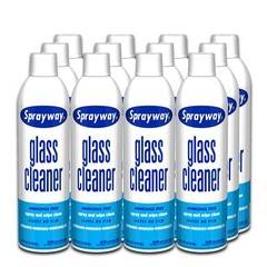 Heavy Duty Foam Cleaner 19 Oz Pack of 12 Ammonia Free Glass Cleaner