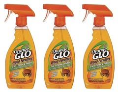 Glo 640823841079 (Pack of 3) Wood Furniture 2-in-1 Clean and Polish, 48 Fl Oz…