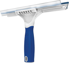 Professional Connect and Clean 10” Glass and Tile Shower Squeegee, Compatible wi