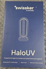 HaloUV Swissker by Swissklip HaloClean UV Original, Home Disinfection Device New