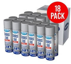 Sprayway Stainless Steel Cleaner and Polisher (15 oz, 18 pk.), SEALED