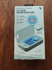 Sharper Image UV-Zone Phone Sanitizer Disinfect