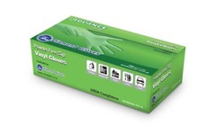 Advance Clear Vinyl Glove powder-Free non Nitrile Case Of 1000 Pc Large