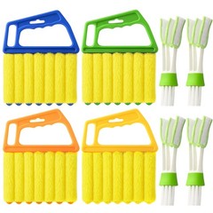 Blind Cleaner Duster Tool – 4 Pcs 7 Fingers Anti-Shedding Window