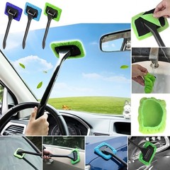Universal Car Glass Cleaner Brush 3 Pack Microfiber Windshield Detailing Tool