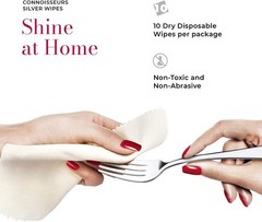 10 Disposable Wipes for Effortless Silver Care – Remove Tarnish Quickly