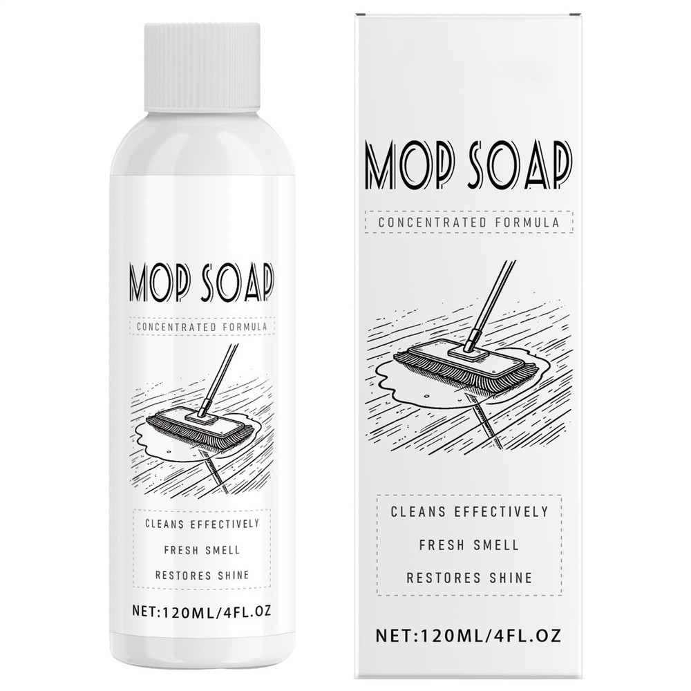 Highly Scented Mop Soap (Concentrated Formula) 120ml Household Mop Cleaning