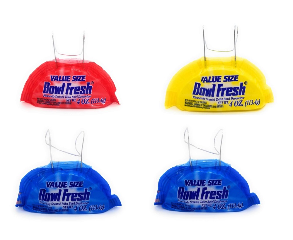 Value Size Bowl Deodorizer Hanging Mount Four oz. (4)