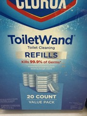 Clorox ToiletWand Storage Caddy + Refills + Wand + Caddy – 40 Refills