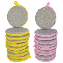 20 PCS Double Sided Reusable Kitchen Sponge Dish Sponges for Washing Dishes