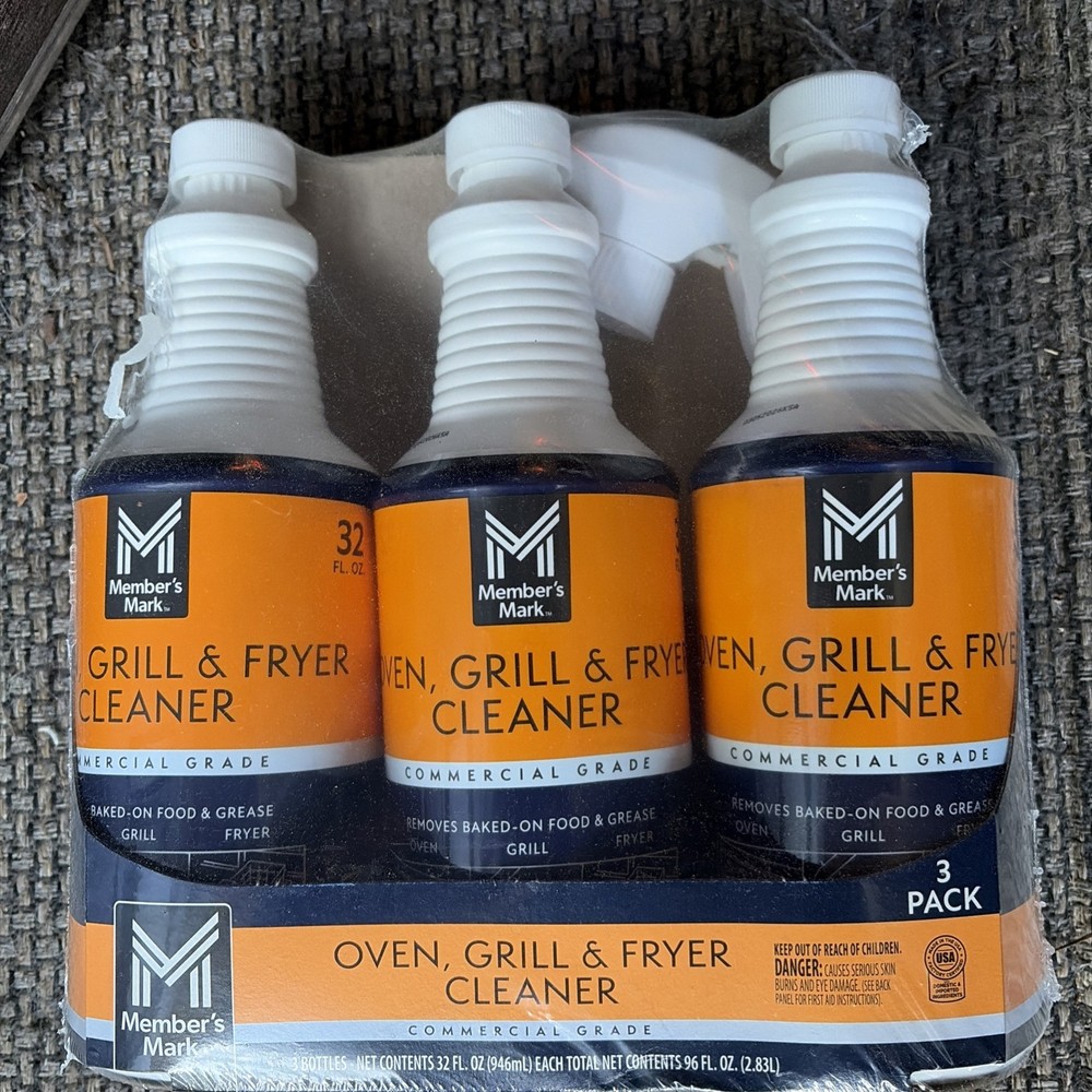 6 PACK – Member’s Mark Commercial Oven, Grill and Fryer Cleaner
