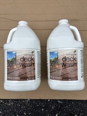 Sunnyside Deck Wash 1 Gallon (Lot of 2) Household Dirt Mildew Algae Fungus Stain