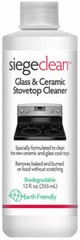 Siege Glass & Cermaic Stovetop Cleaner, 12 oz, Earth Friendly, Made in USA, 775L