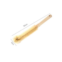 Kitchen Cleaning Tools Drink Bottles Glass Scrubbers Cleaning Brush Wooden Bottl