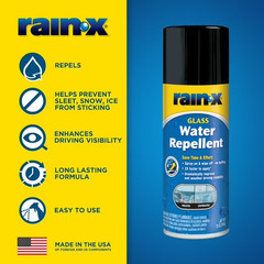 Rain-x Original Glass Water-Repellent Aerosol 12 oz. – 630168