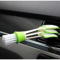 1 pc Dual-Head Car Air Vent Brush Dashboard Interior Cleaning Tool