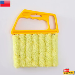 Blinds Cleaning Brush 7-Slot Duster for Window Blinds, Air Vent, Car & Home Dust