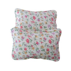 Reusable Sponge Pink Floral Dish Scrubby, Set of 2