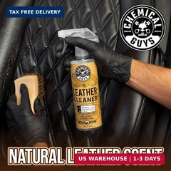 Chemical Guys Leather Cleaner and Conditioner Kit – 2 Bottles (4 oz Each), Car C